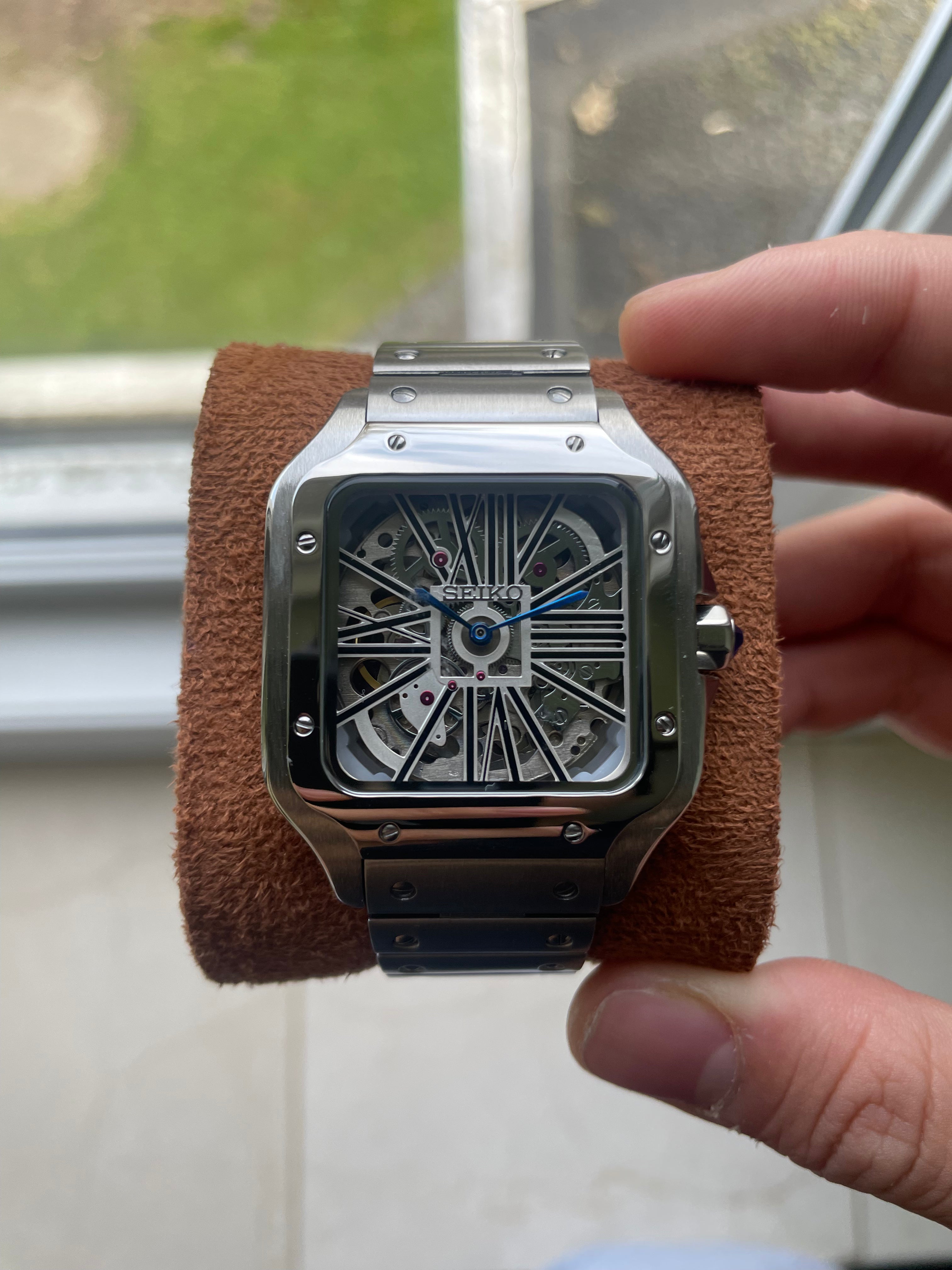 Skeleton Santos Seiko mod