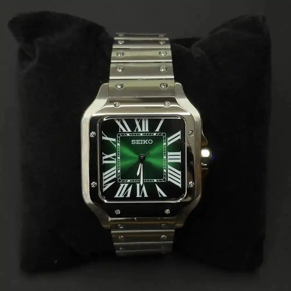 Green Santos Seiko mod