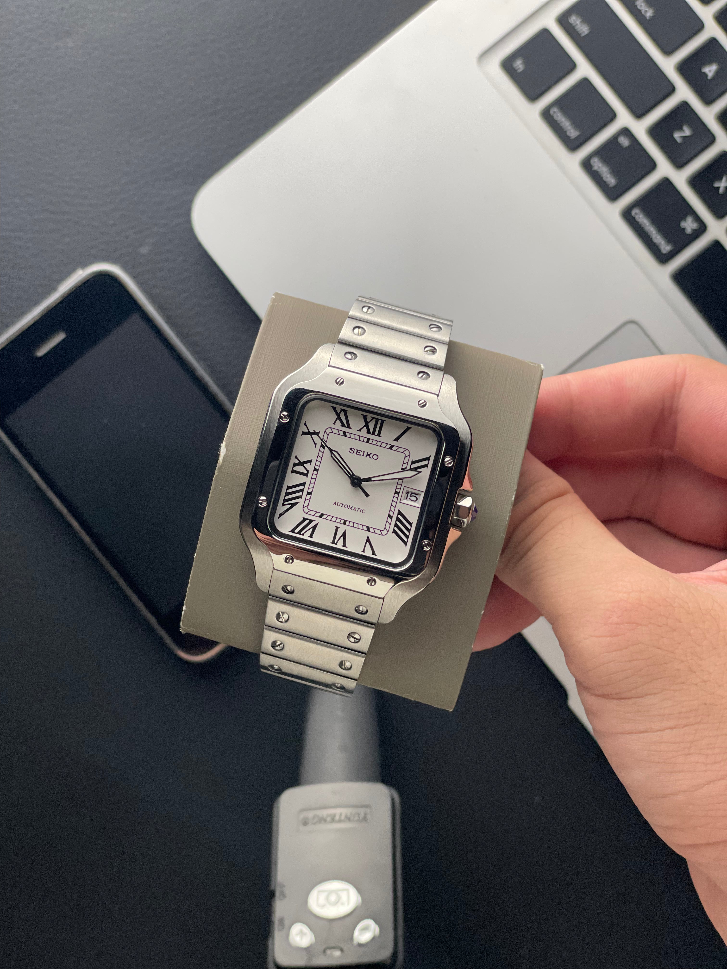 Classic Santos Seiko mod