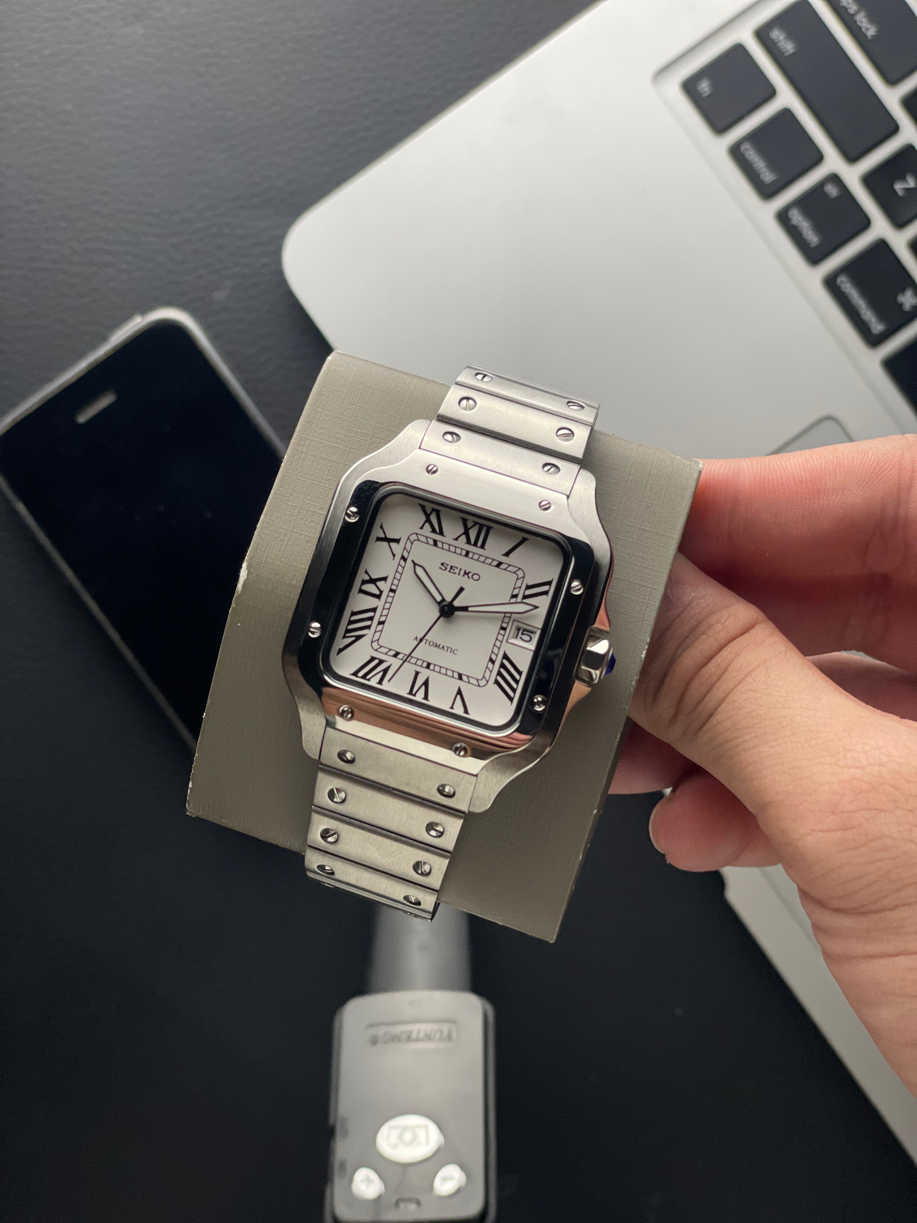 Classic Santos Seiko mod