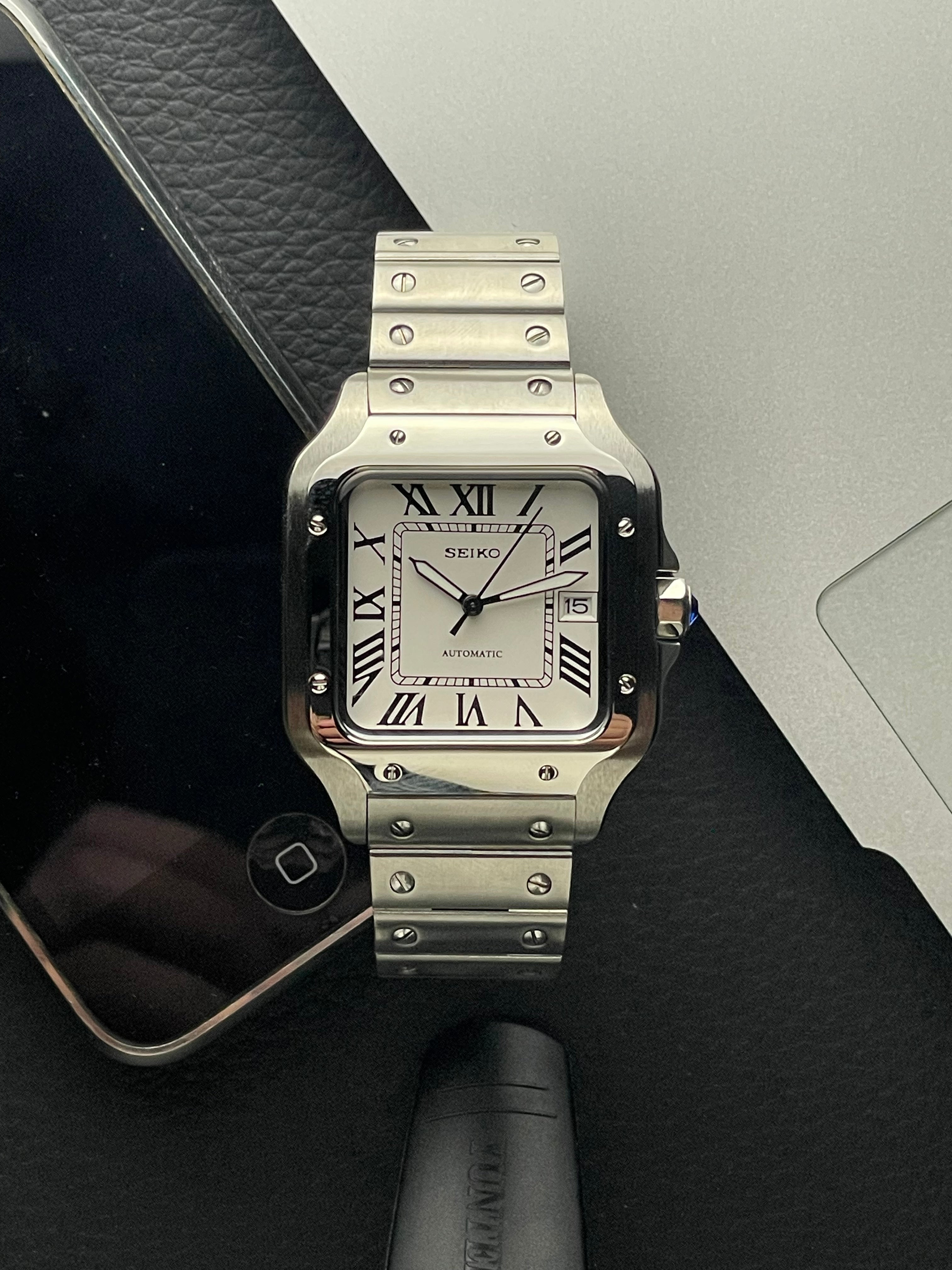 Classic Santos Seiko mod