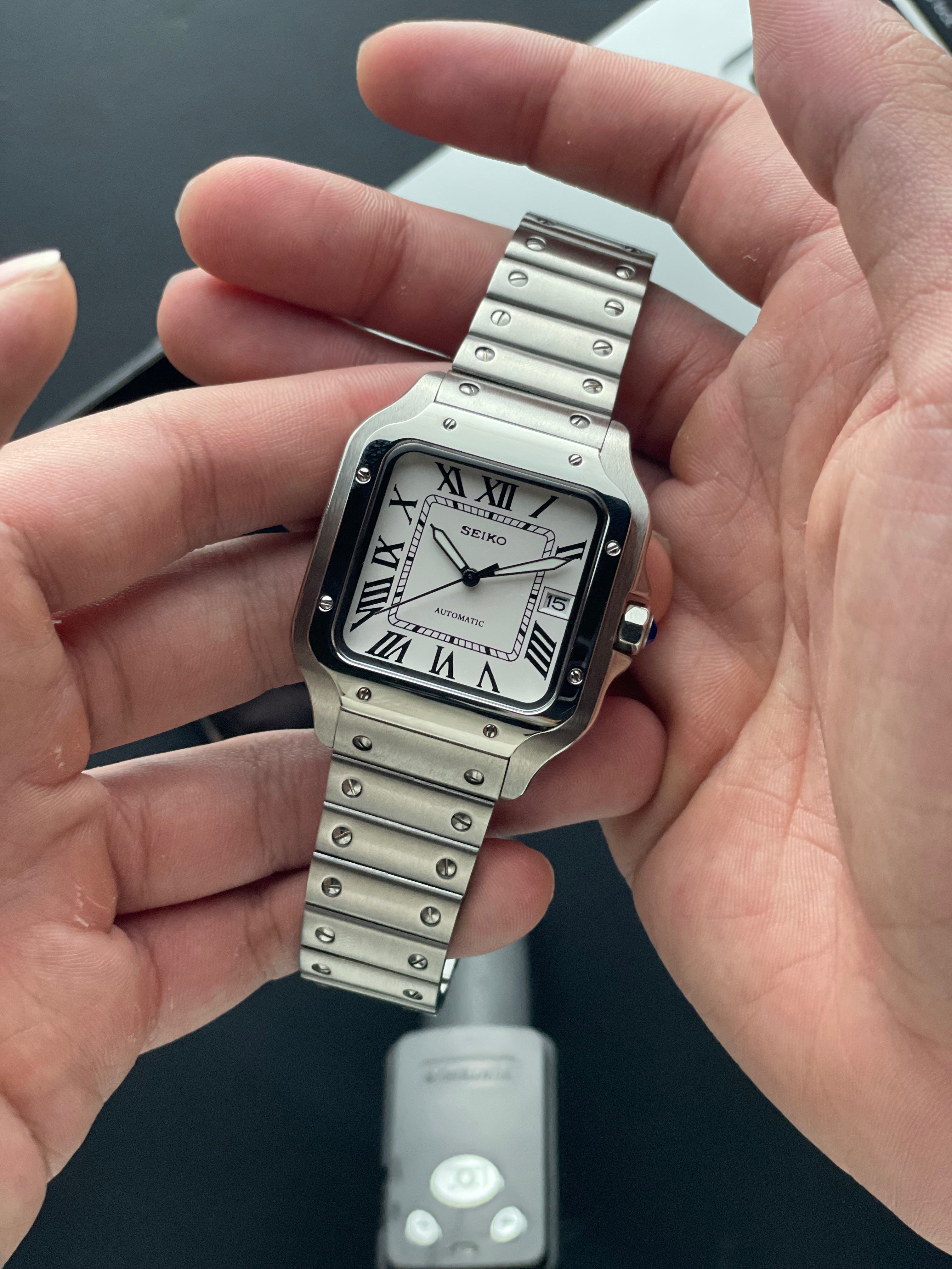 Classic Santos Seiko mod