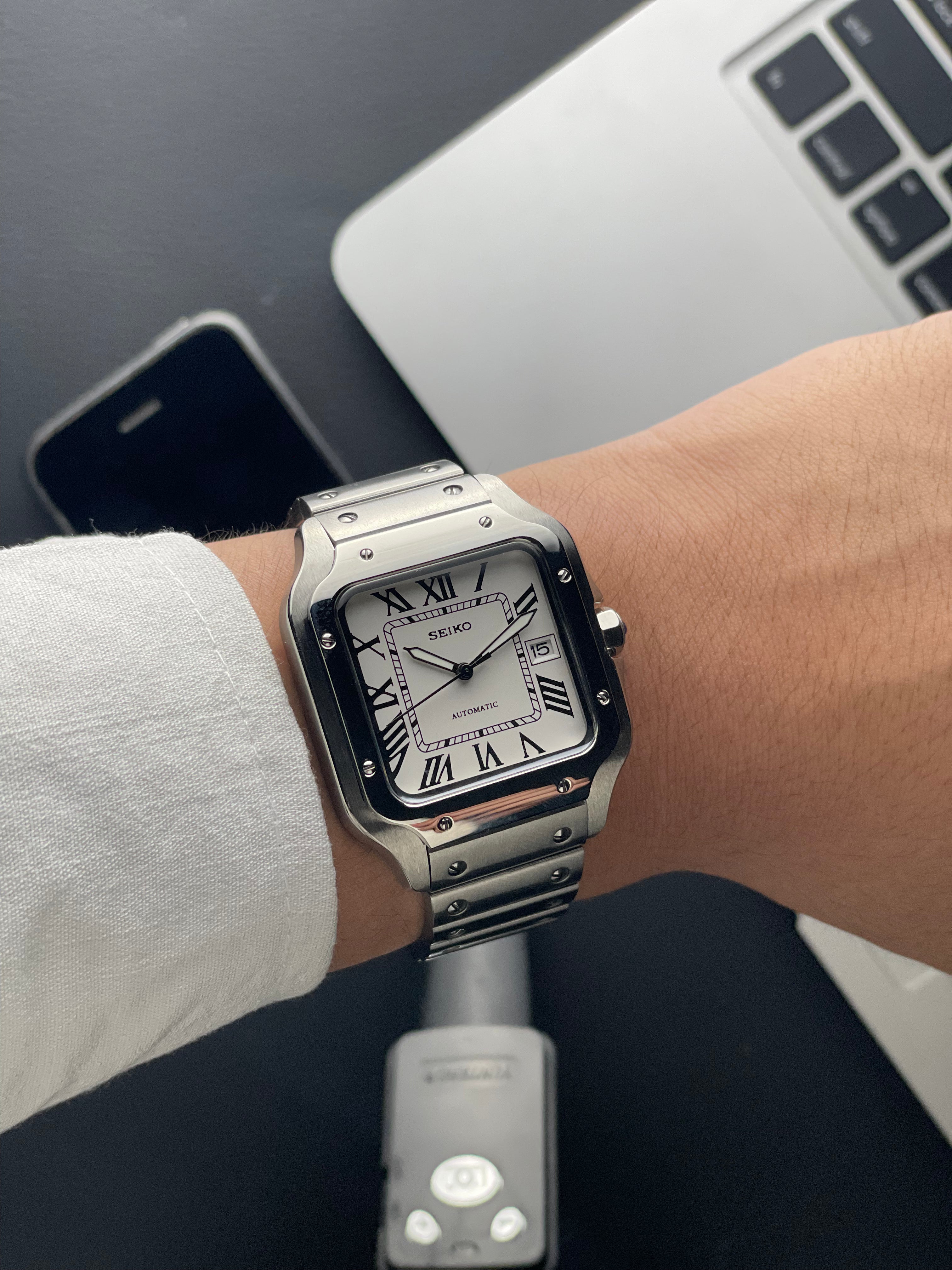 Classic Santos Seiko mod