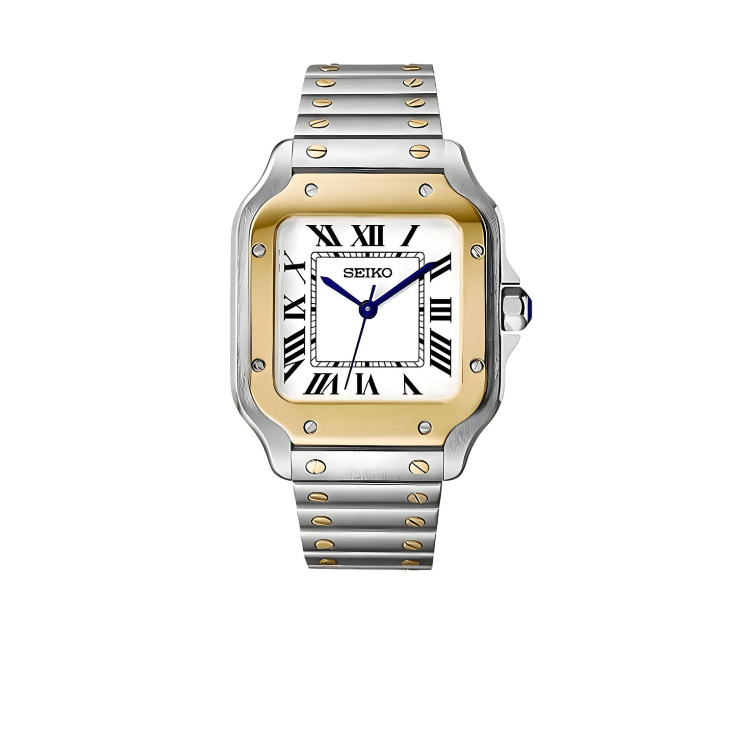 TwoTone Gold Santos Seiko mod