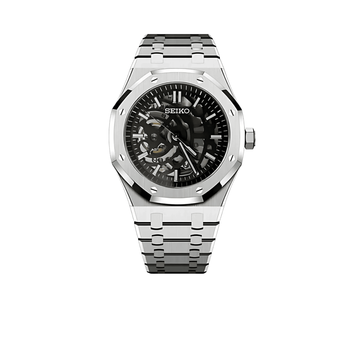 Skeleton Royal Oak Seiko mod