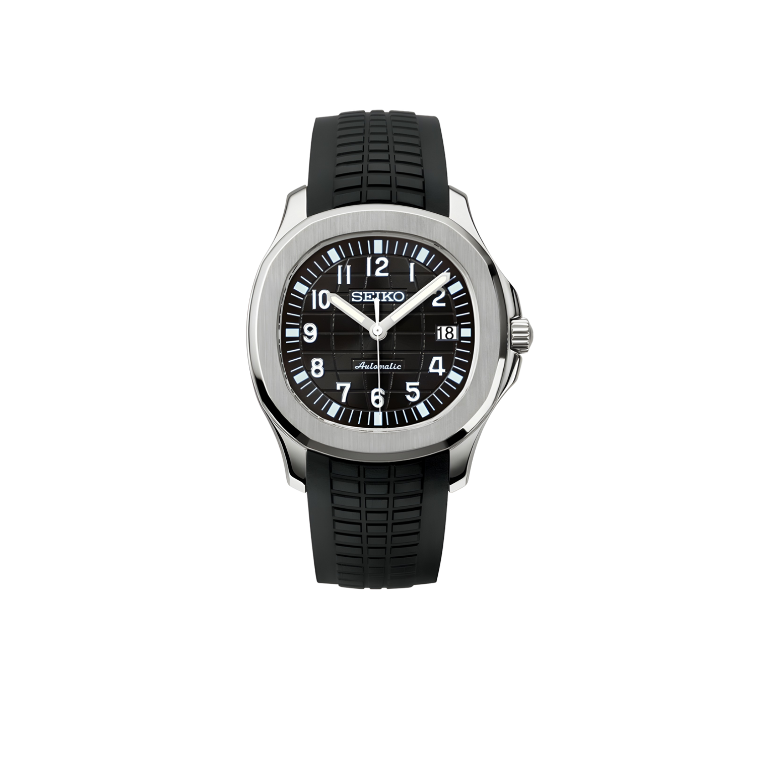 Black Aquanaut Seiko mod