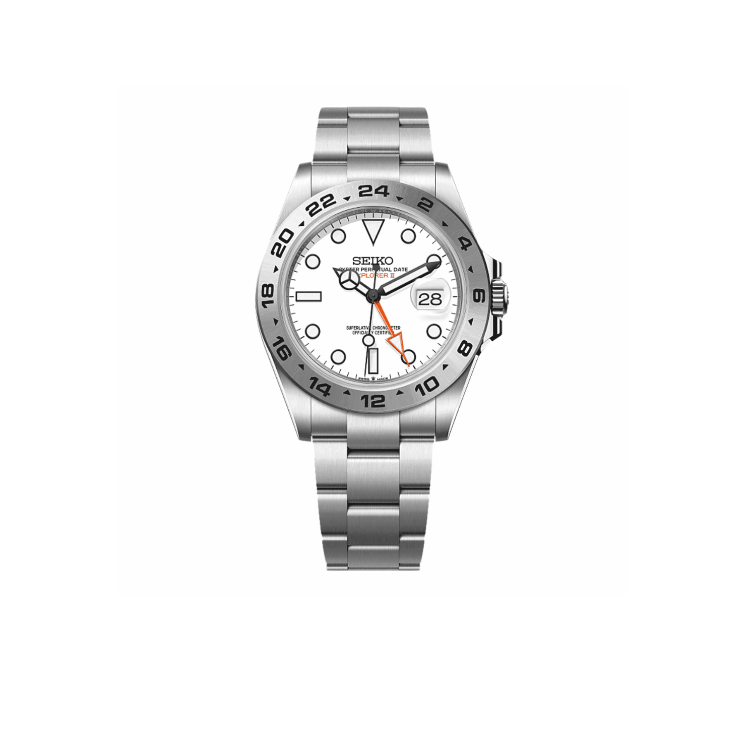 Explorer GMT Seiko mod