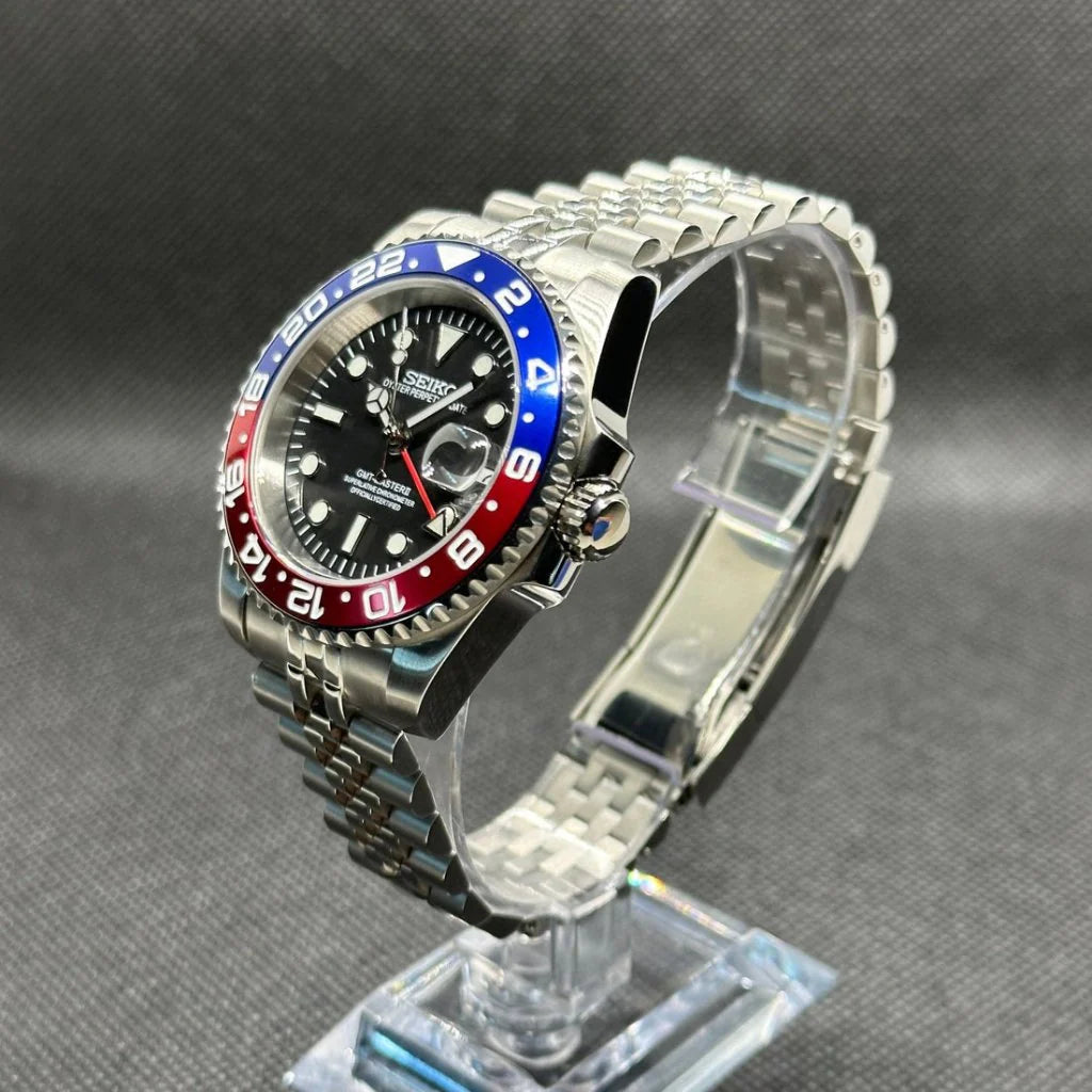 Pepsi GMT Seiko mod