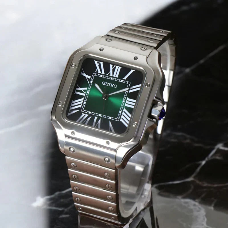 Green Santos Seiko mod