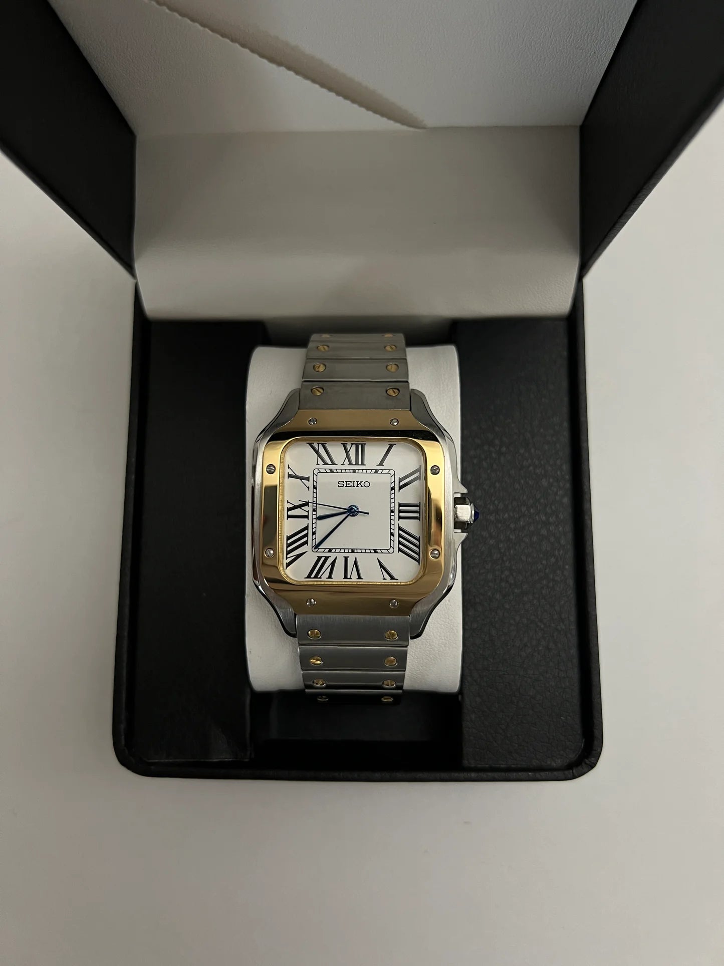 TwoTone Gold Santos Seiko mod